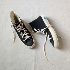 Shoes Like Pottery Japan Black Canvas High-Top